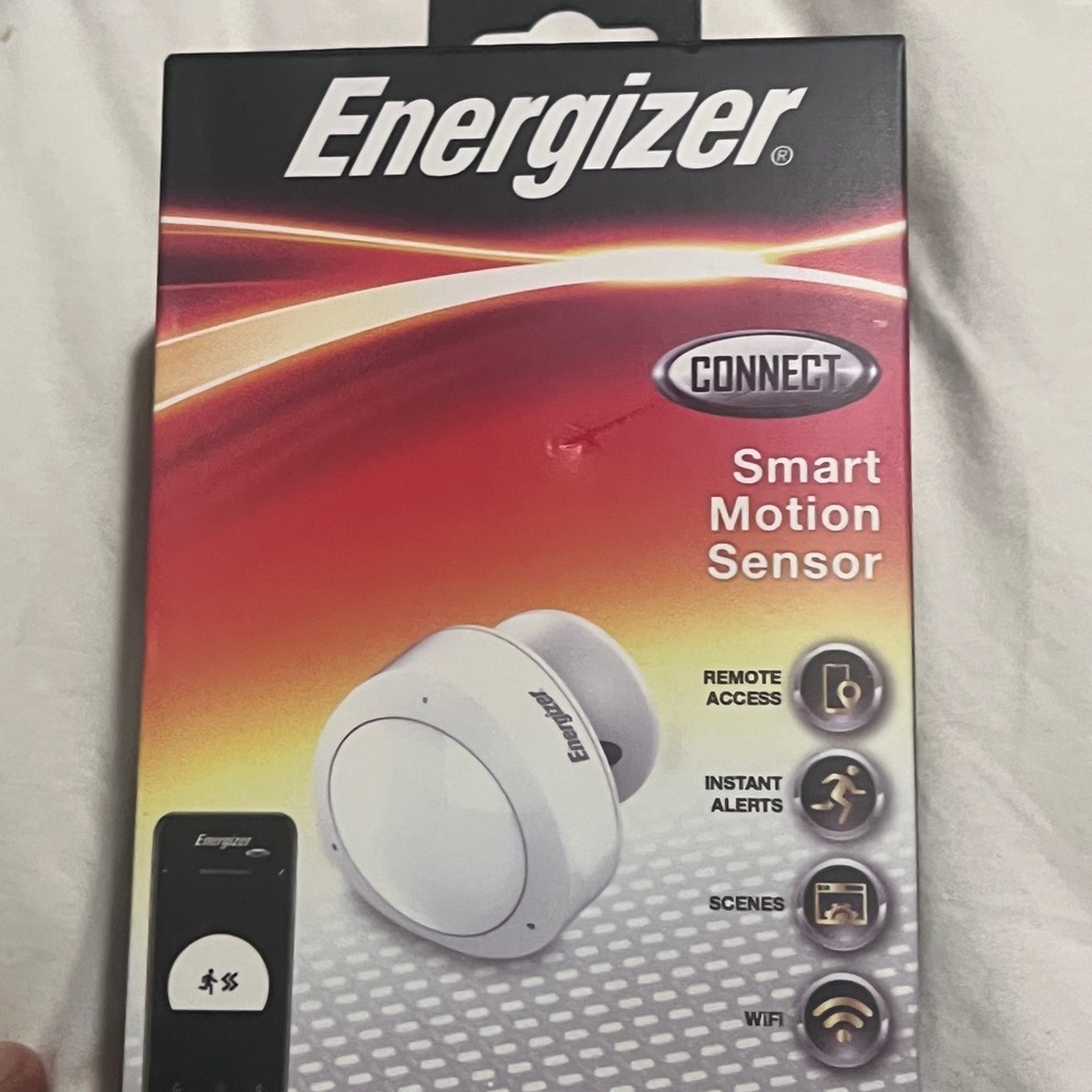 Energizer White Connect Smart Motion Sensor (New)